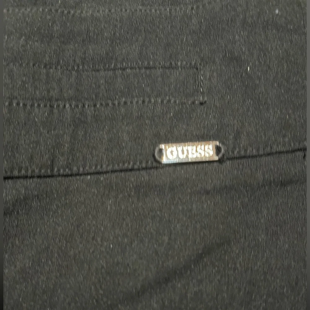 Guess Jeans Authentic: stretchy black pants in size 24 - Picture 3 of 4